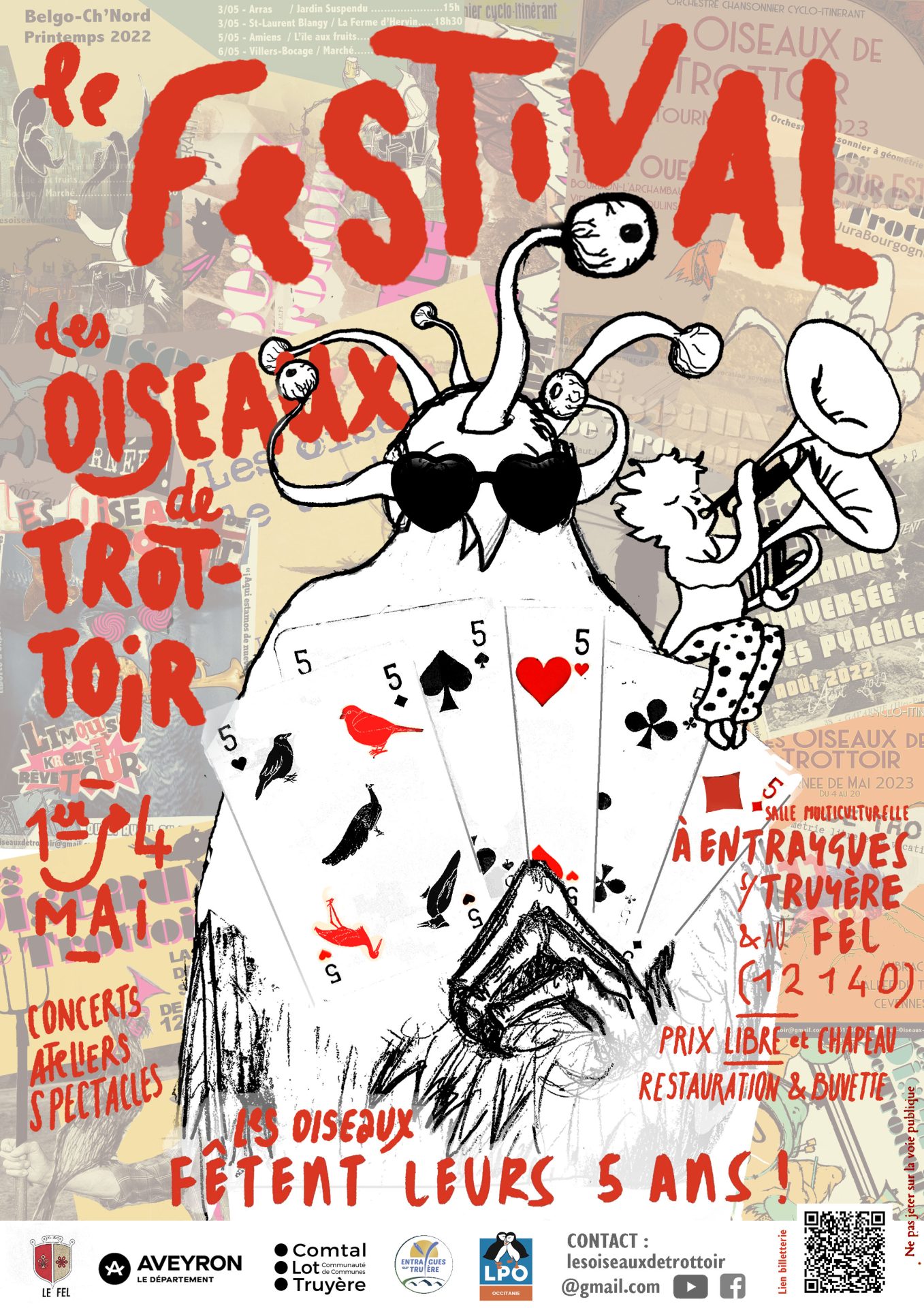 Lire la suite à propos de l’article Festival des Oiseaux de Trottoir