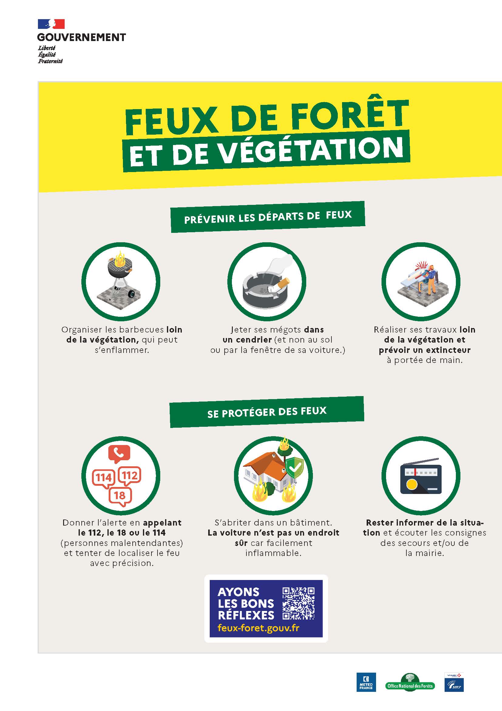 Lire la suite à propos de l’article PREVENTION FEUX DE FORÊT ET DE VEGETATION