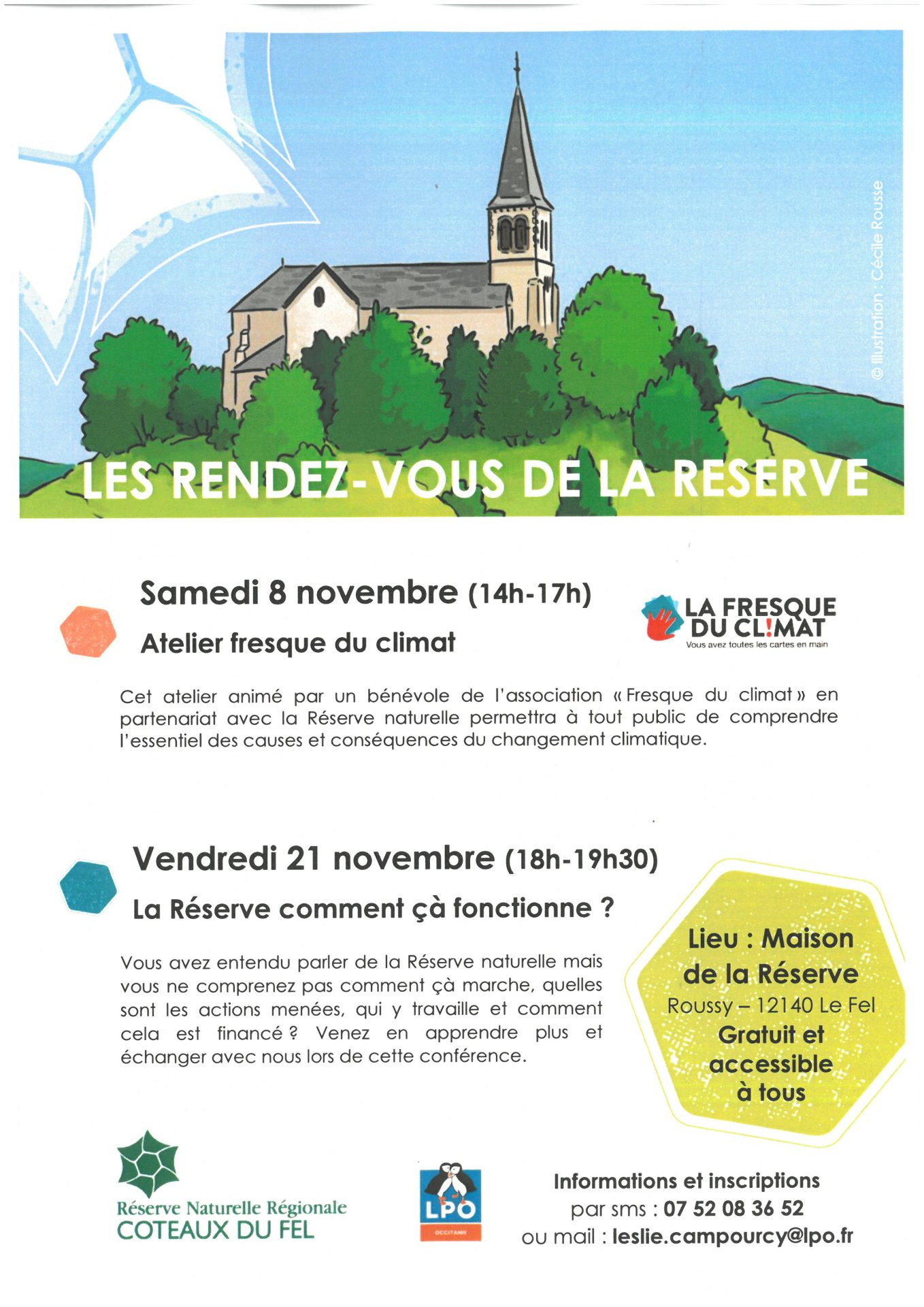 Lire la suite à propos de l’article Les RDV de la Réserve Naturelle Régionale des coteaux du Fel